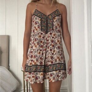 American Eagle Outfitters Floral‎ Tank Babydoll Dress Size XS